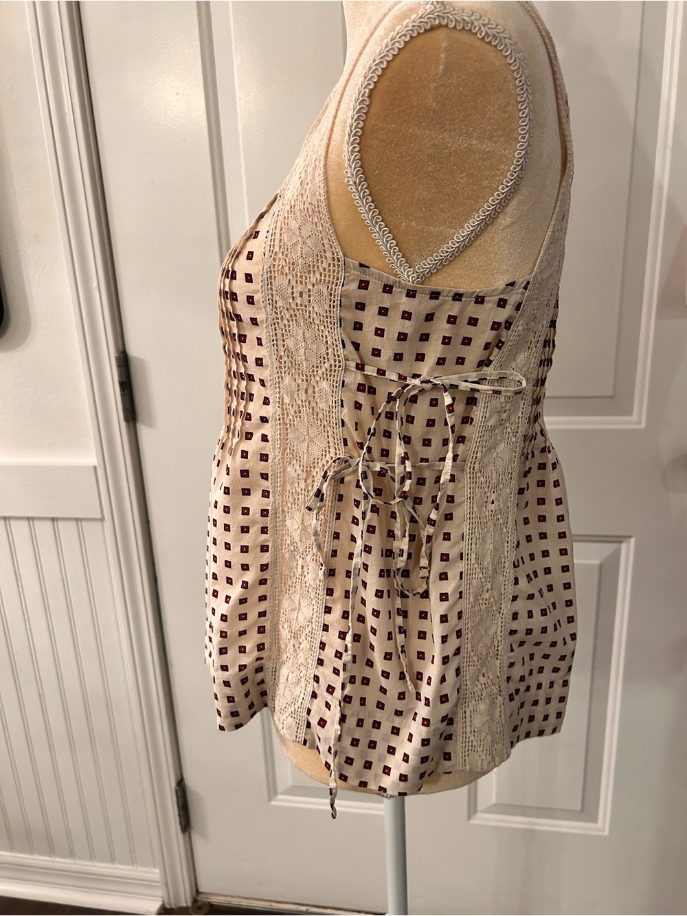 Madewell Sophie top Vintage Ivory Size Small - Picture 5 of 12